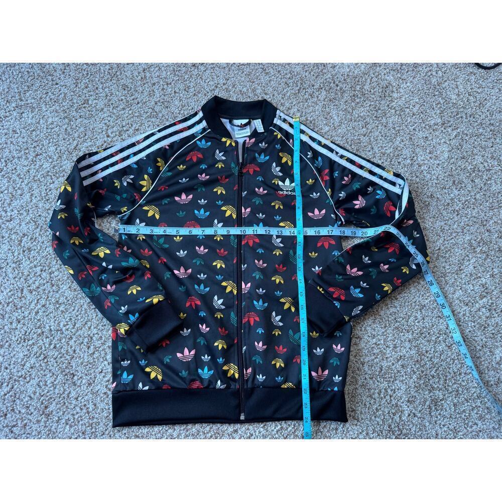Adidas Girls Trefoil Superstar Track Jacket, size L (13-14) - Picture 4 of 9